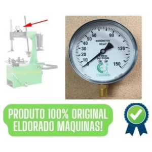 Manômetro de pressão da desmontadora Eldorado