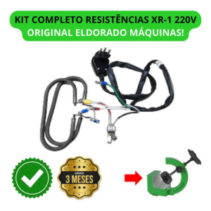 Kit de calor completo da vulcanizadora XR1