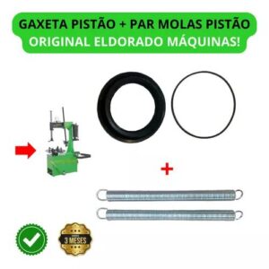Kit reparo mais molas do cilindro destalonador para desmontadoras